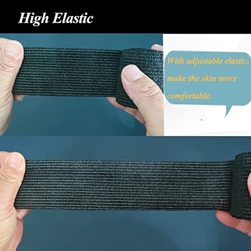 Water-resistant athletic tape for first aid and pet injury care