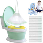 Anyumocz disposable potty chair liners 100 pack front view packaging