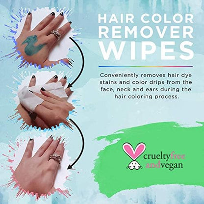 Manic Panic NYC salon quality skin cleanser canister for permanent and semi permanent dye