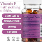 Naked Vitamin E 400 IU bottle lifestyle product display