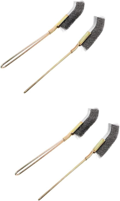 Angoily Bird Cage Cleaning Brush 2-Pack Long Handle Wire Bristle Cage Brush for Pet Supplies Easy Stubborn Stain Removal and Daily Grooming - Image 10