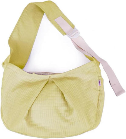 Ferret Sling Carrier - Pet Carrying Bag with Adjustable Strap Hands Free Shoulder Bag Crossbody Travel Slings Soft Small Animal Bonding Pouch Front Backpack for Ferret Rabbit Puppy Kitten (Beige) - Image 11