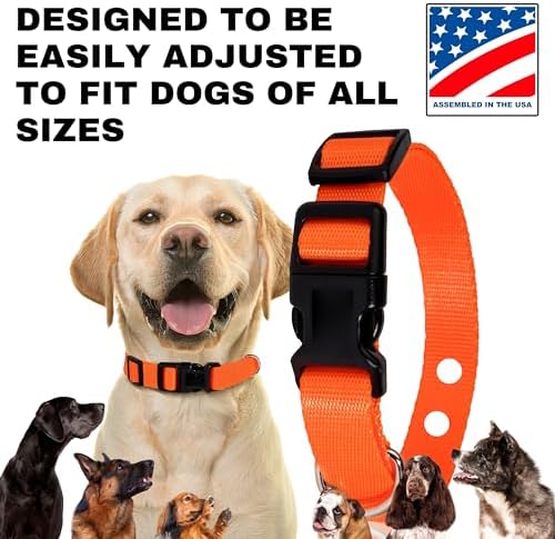 Replacement strap for in-ground dog fence system