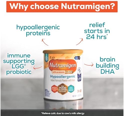 Enfamil Nutramigen formula ingredients and nutritional information