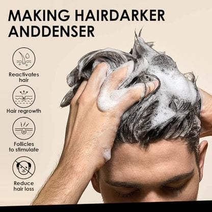All natural gray hair regrowth conditioner and shampoo for premature graying.