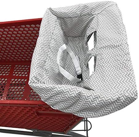 Brain Architect Child 2-in-1 cover packed into its attached gray chevron carry bag