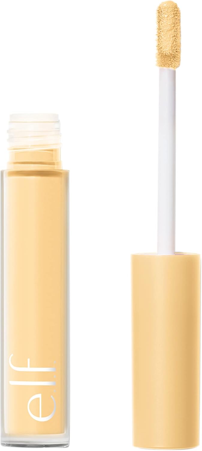 E.l.f. hydrating under eye brightening concealer applicator wand close up.