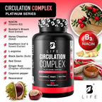 B Life Circulation Support Supplement supplement facts label