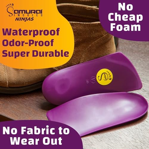 USA imported orthotic shoe inserts for men and women suffering from overpronation.