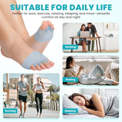 Medical grade gel pads for treating Morton neuroma