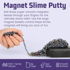 Umnodobn hematite magnetic stones eggs and one point twenty six inch magnet balls sculpted into a geometric structure.