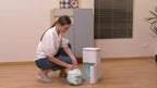Fear Neat baby diaper pail lifestyle setup