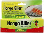 Hongo Killer 0.5 ounce tube showing 1 percent Tolnaftate active ingredient.