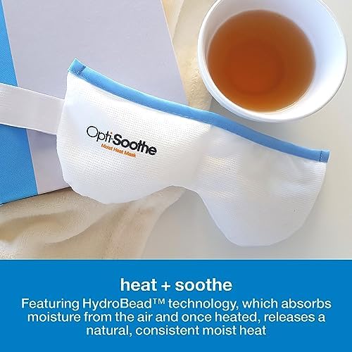 Close-up of the HydroBead technology texture inside the Opti-Soothe moist heat compress.