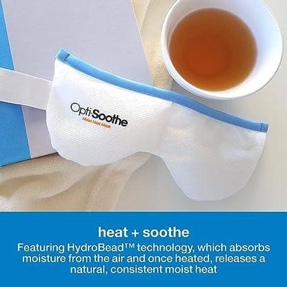 Close-up of the HydroBead technology texture inside the Opti-Soothe moist heat compress.