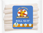 Brazilian Pet ten to eleven inch single ingredient long lasting heavy duty dog bones packaging view