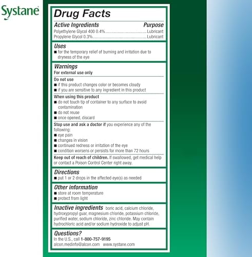 Authentic Systane USA import bottle for Indian consumers seeking premium eye care