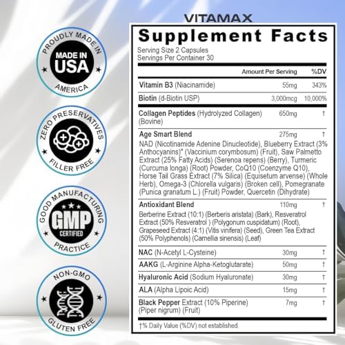 Vitamax health and wellness supplement 120 count bottle