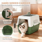MoNiBloom cat carrier showing three hundred and sixty degree ventilation slits