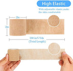 Individual packaging of Mooerca elastic self adhesive tape rolls for safe and hygienic first aid storage