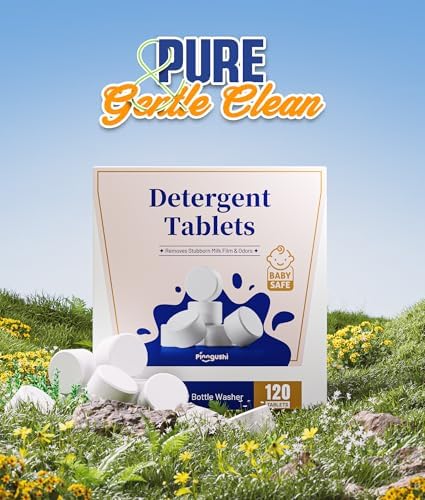 Authentic Momcozy detergent tablets for baby bottle sterilization