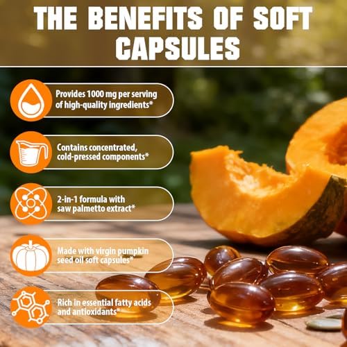 Sxosxo supplement bottle showing pumpkin seed oil and saw palmetto ingredients