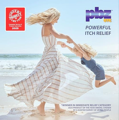 PBZ OTC one ounce topical analgesic cream for rash and sunburn relief