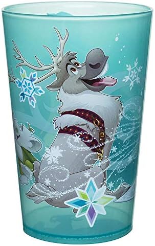 Full Frozen dinnerware set arranged for mealtime