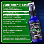 The Food Movement Co. Black Earth Zeolite wellness supplement lifestyle display