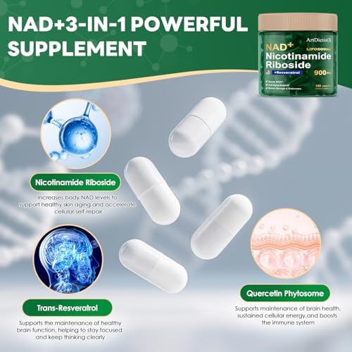 ArtDietistX NAD+ Nicotinamide Riboside wellness product
