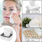 Desktop view of Novwang wipe holder for office use