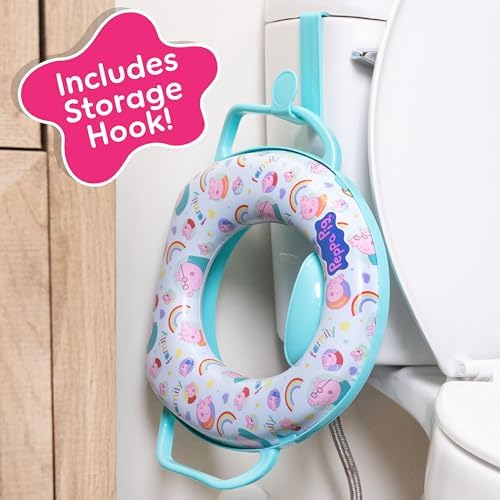 GUBB baby toilet adapter placed on a standard western toilet bowl to demonstrate the universal fit.
