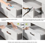 Magicheap cabinet door edge protector for scratch prevention