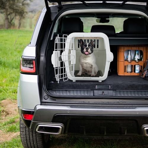 Triplehare premium double door cat carrier for hiking and camping trips