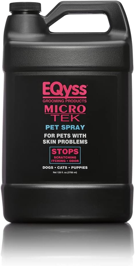 EQyss Micro-Tek Pet Itch Relief Spray - Soothes Dry Irritated Skin, Stops Itching, Scratching, Biting, Licking Hot Spots - for all Cats & Dogs (16 oz) - Image 7