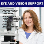 S.O Labs Revision Eye Care 180 capsules lifestyle product arrangement