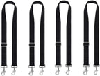 Packaging layout of the two piece premium adjustable horse sheet replacement bands for stable use