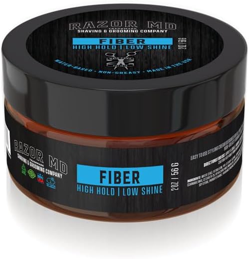 Razor MD Men's Hair Styling Fiber jar front view