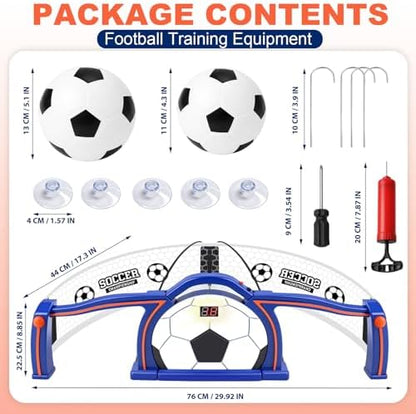 Dreamon football training equipment showing electronic scoring display close up