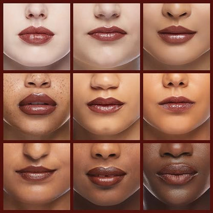 HennÃ© Organics Luxury Lip Tint - Moisturizing, Sheer Natural Color - Intrigue (Brick Red) - Image 5