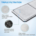 HiTauing 8 pack filter set laid out flat