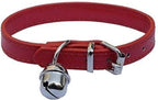 Lanyarco small dog and cat collar featuring silver bell detail