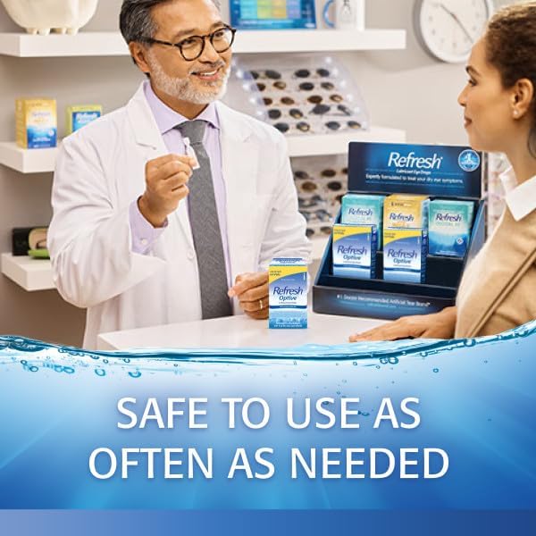 Refresh Optive dual action formula for post LASIK eye care