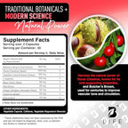 B Life Circulation Support Supplement key ingredients highlight graphic
