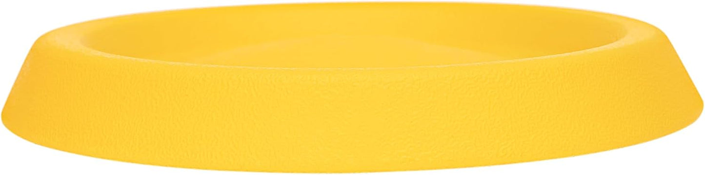 FUSOTO Dog Discs Toy, Durable Flying Discs for Throwing Catching, Durable for Aggressive Chewers, Water Floating Dog Toys, Swimming Training, Medium Large Breeds, Yellow - Image 9