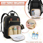 Tenot baby bag featuring the portable changing pad setup