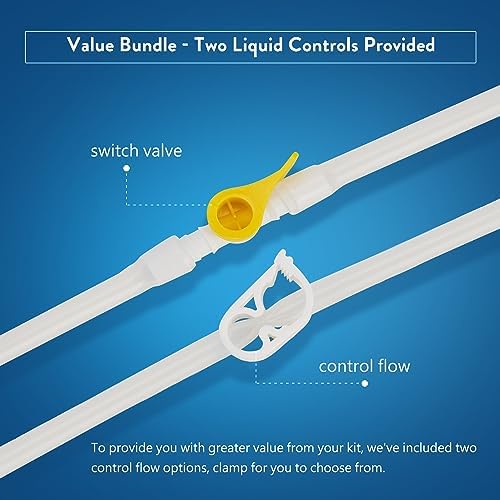 Stainless steel enema kit accessories including multiple BPA-free nozzle tips.