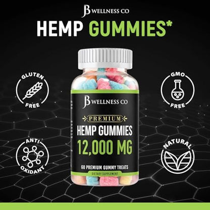 Premium mixed fruit hemp gummies texture