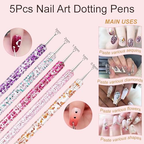 Complete set of manicure tools for gel and acrylic nails