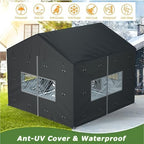 Lybosh full coverage UV resistant dog cage protection top view